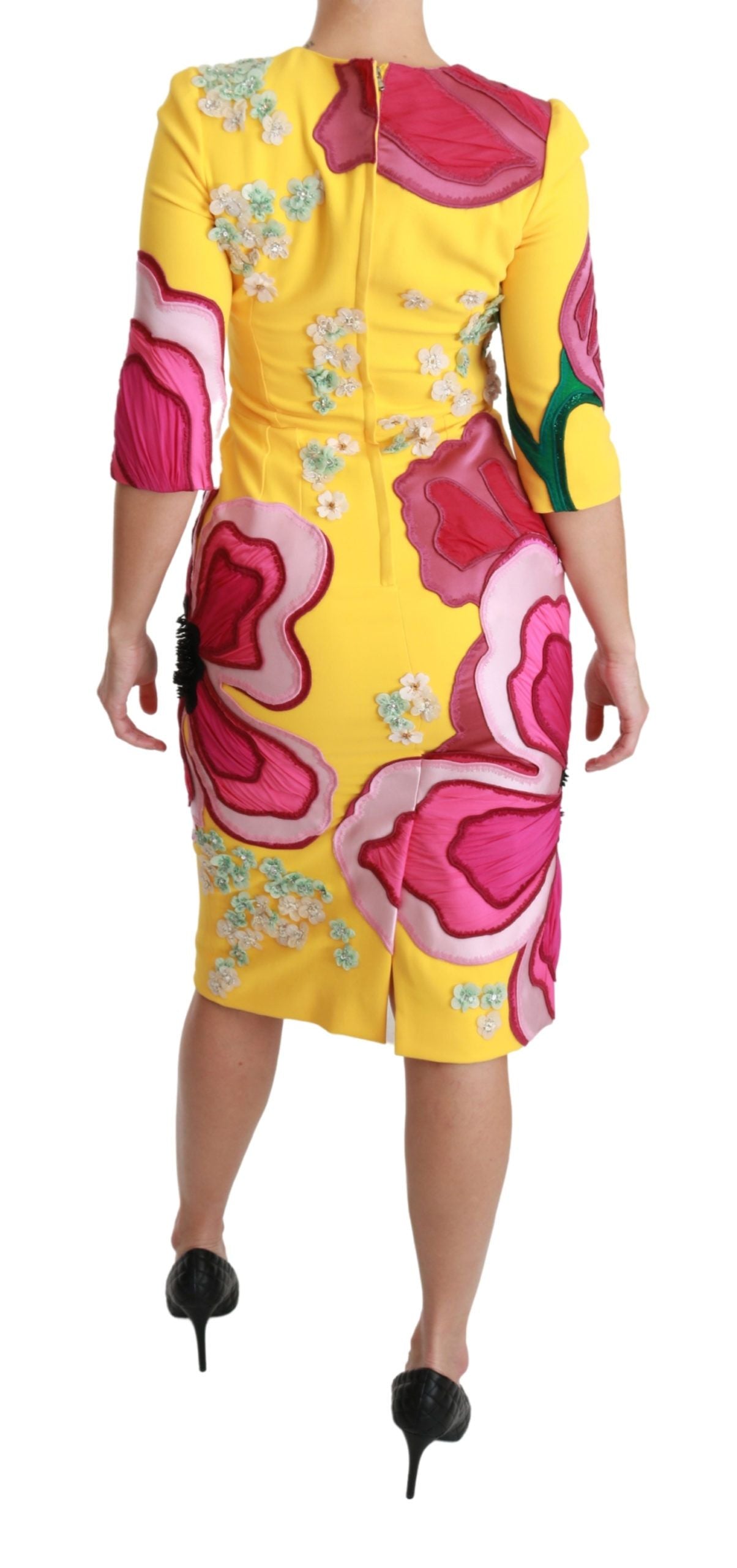 Dolce &amp; Gabbana Sunshine Bloom knee-length sheath dress