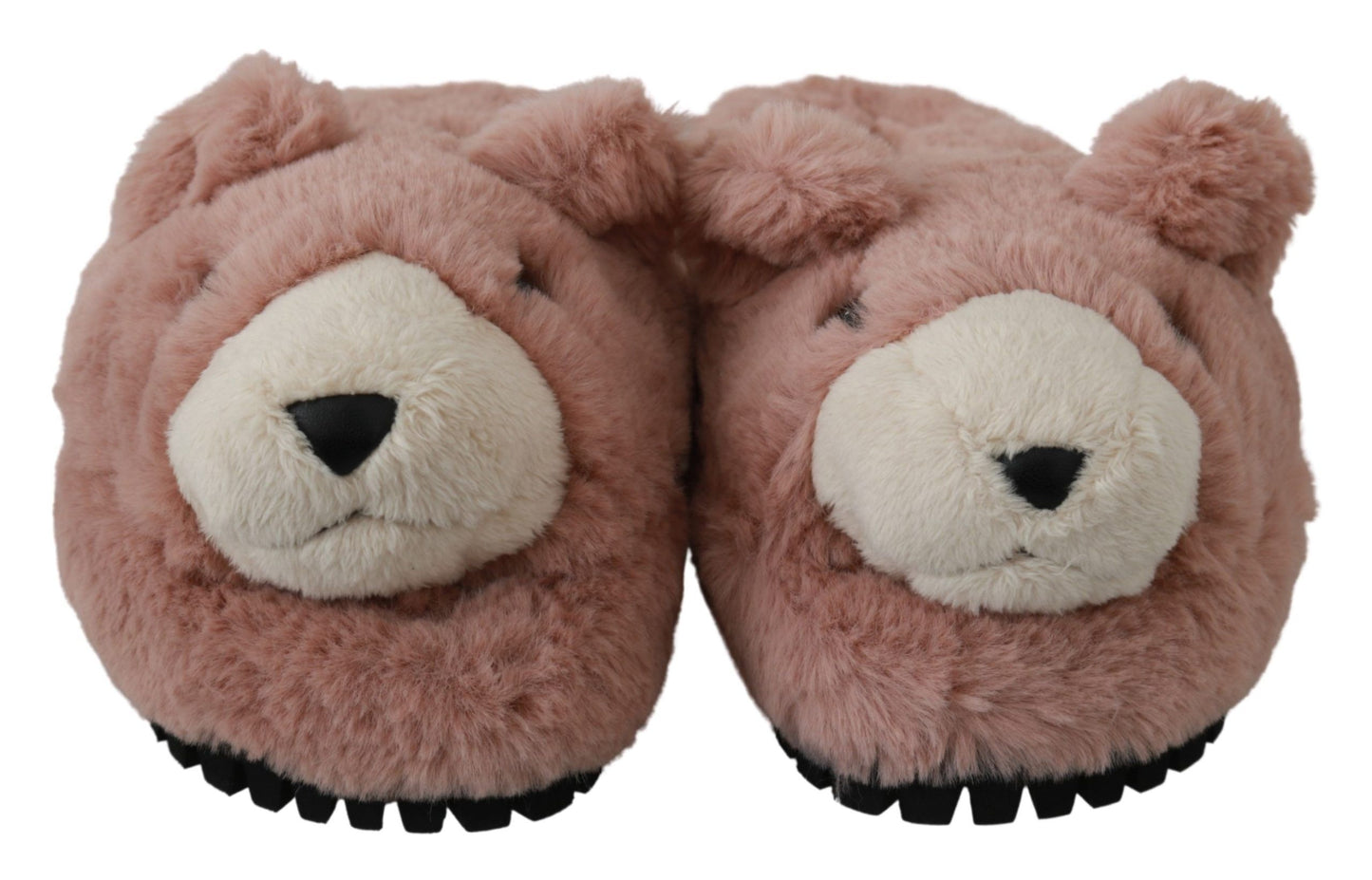 Dolce &amp; Gabbana Chic pink bear slippers by D&amp;G