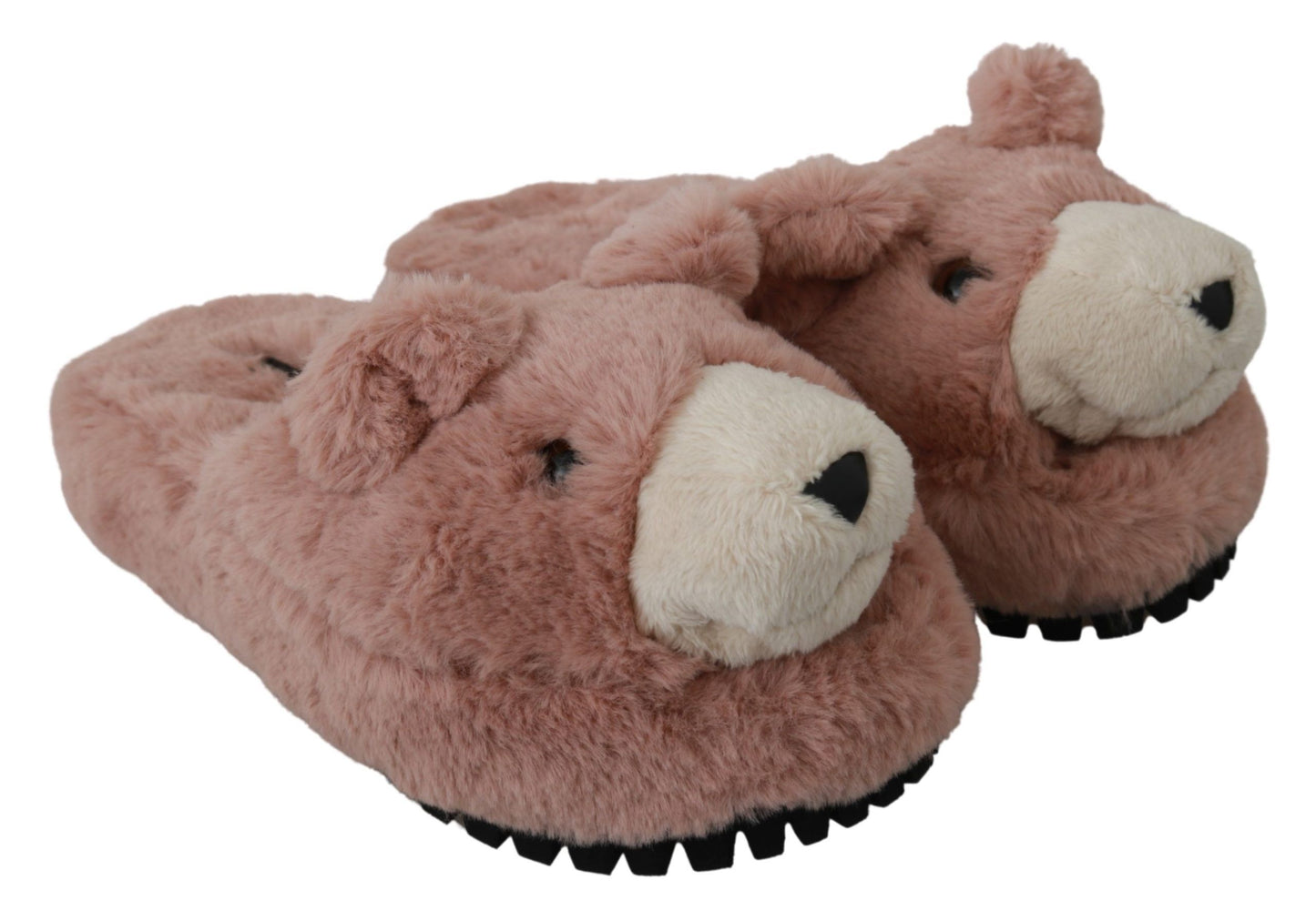 Dolce &amp; Gabbana Chic pink bear slippers by D&amp;G