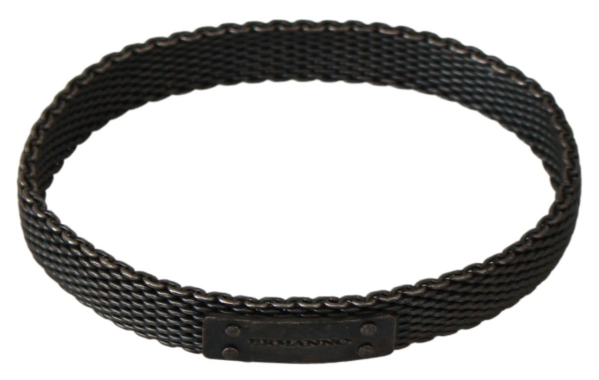 Ermanno Scervino Elegant steel unisex bracelet