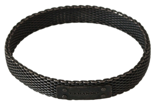 Ermanno Scervino Elegant steel unisex bracelet