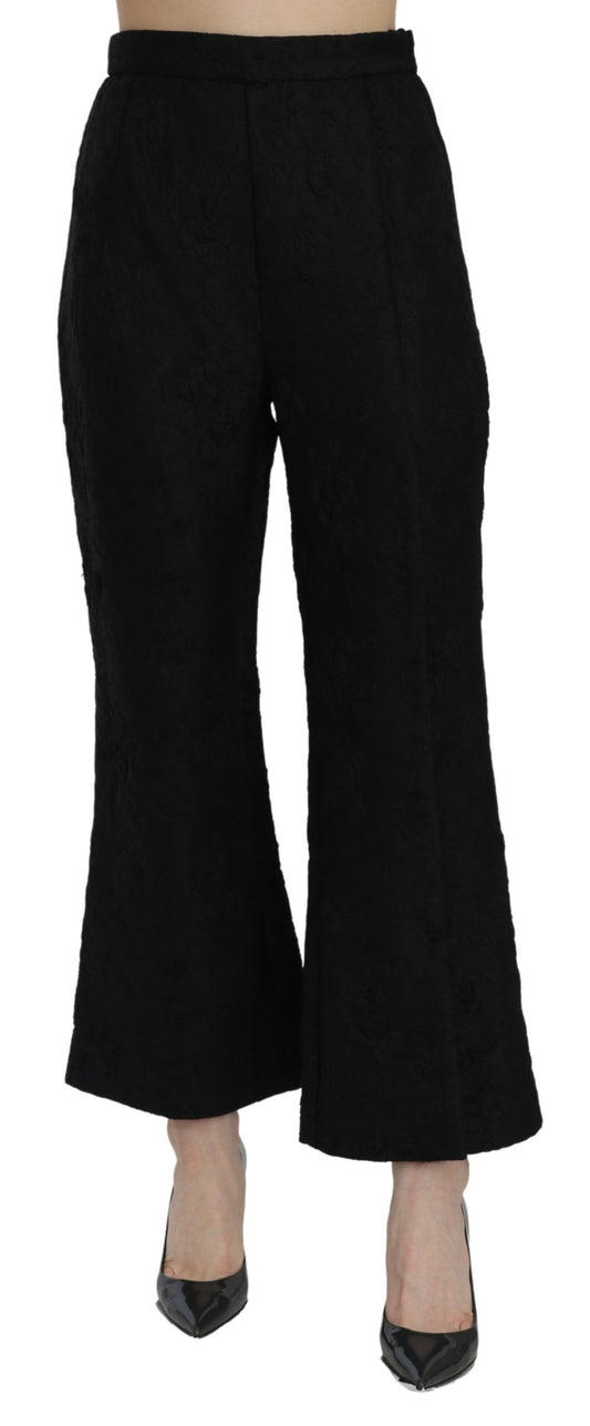 Dolce &amp; Gabbana Chic High-Waisted Cropped Pants