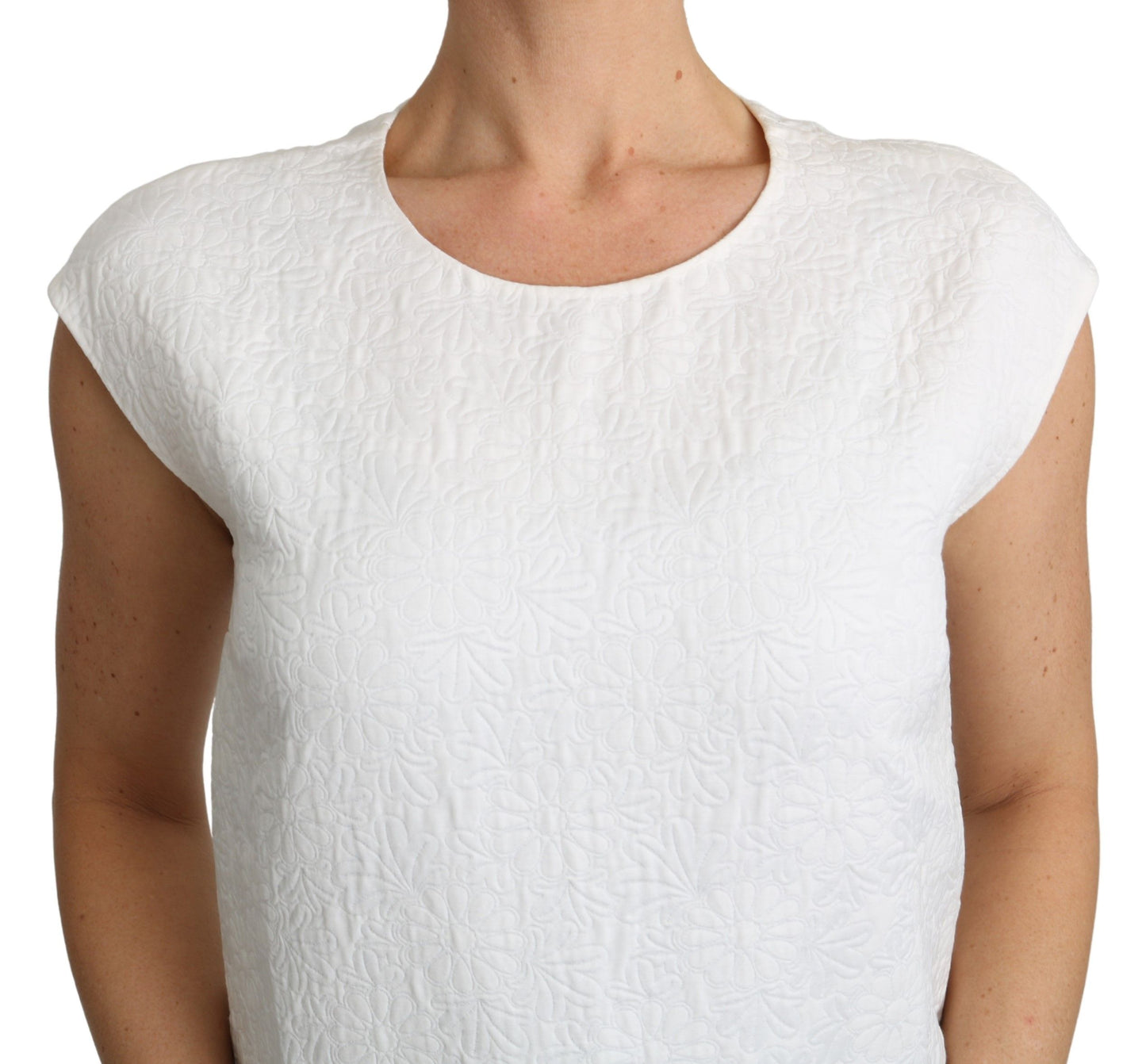 Dolce &amp; Gabbana Elegant blouse in white cotton blend