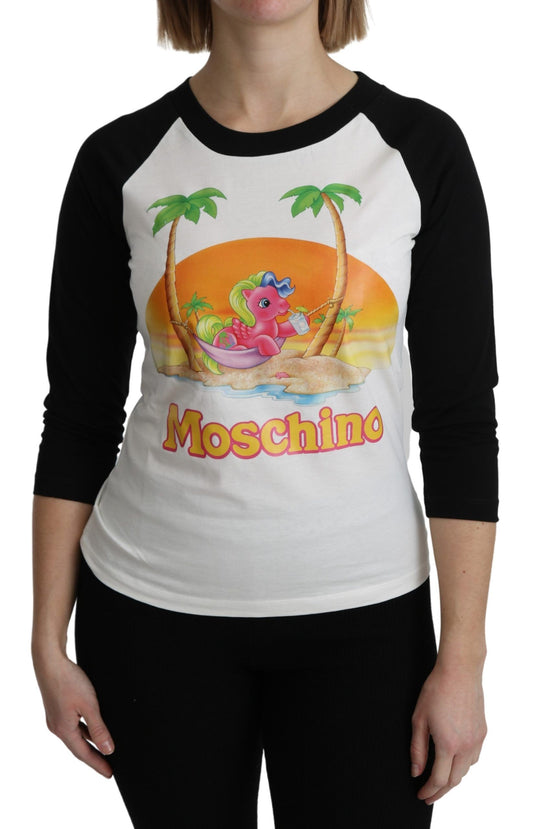 Moschino Chic My Little Pony Cotton Round Neck Top