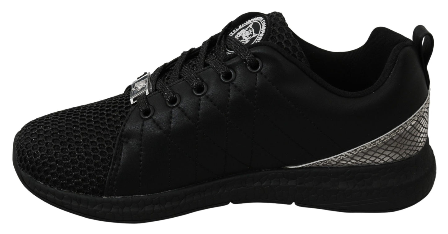 Philipp Plein Elegant Gisella Sneakers in Black