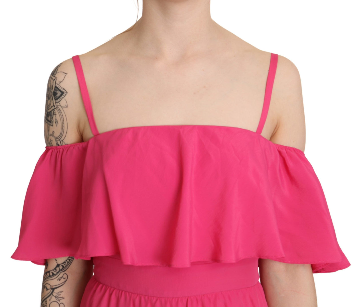 Liu Jo Elegant off-the-shoulder A-line dress