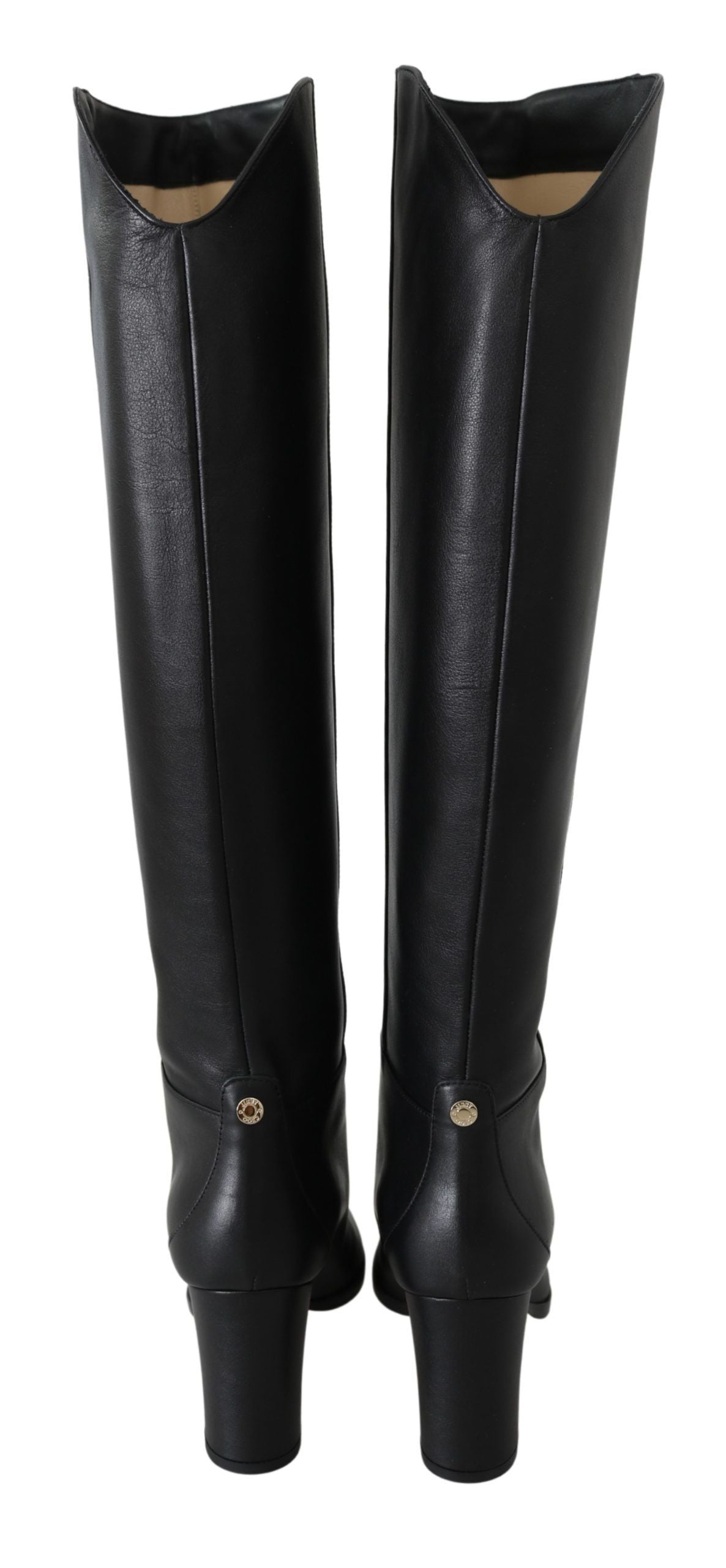 Jimmy Choo Elegant heeled boots in black calf leather