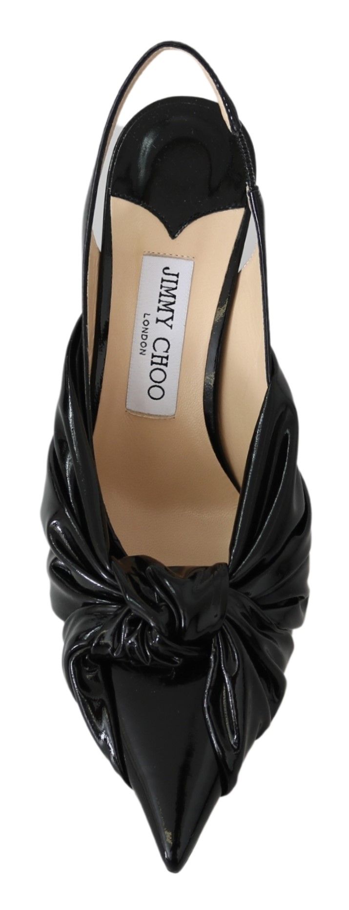 Jimmy Choo Elegant pumps in black leather with pointed toe