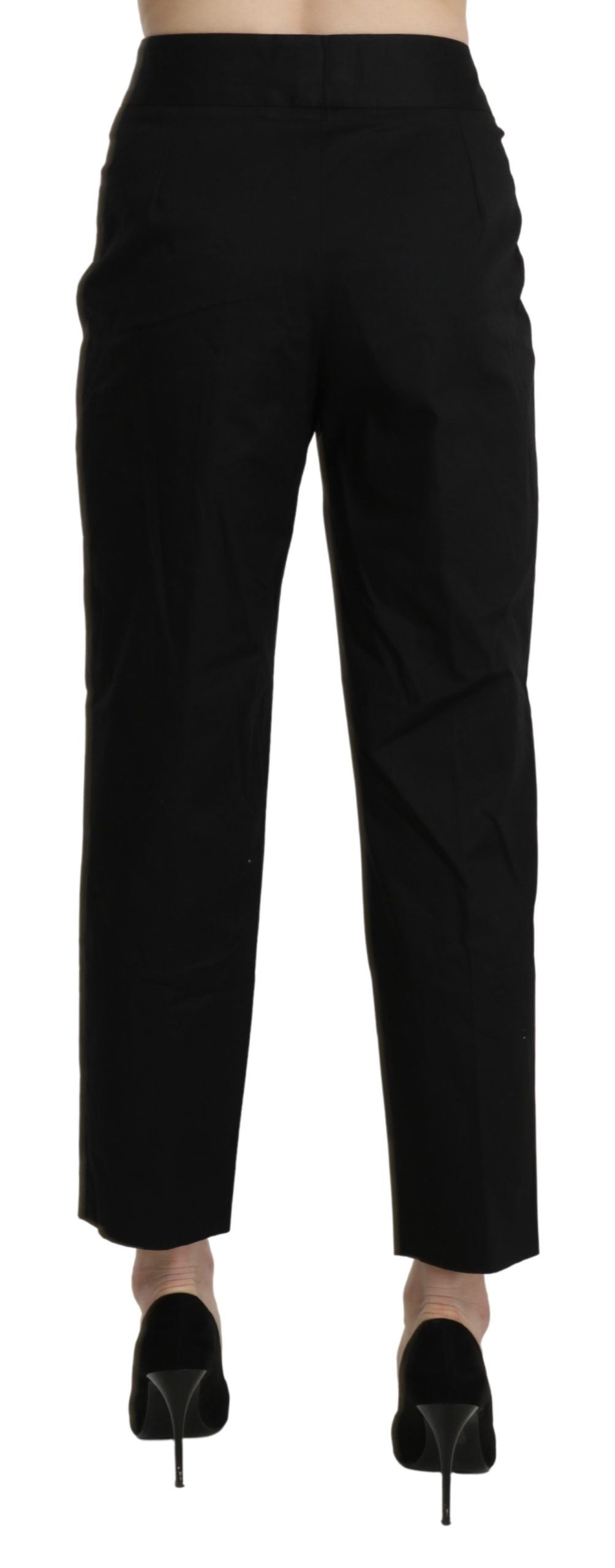 BENCIVENGA Elegant Cropped Pants with High Waist