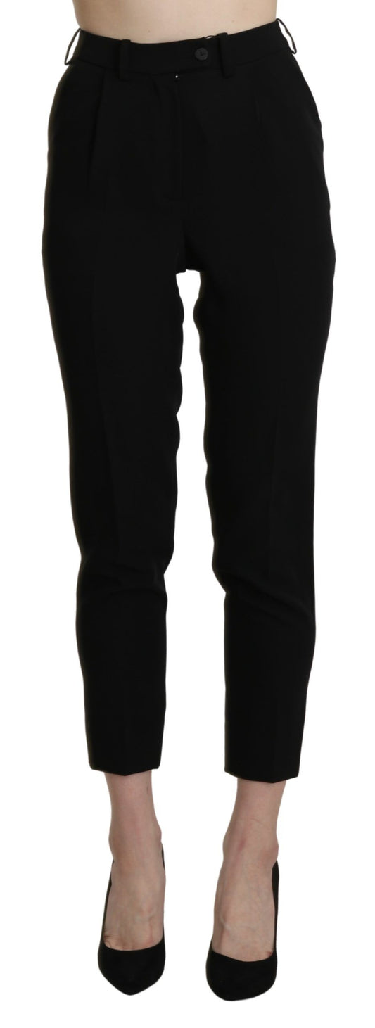 BENCIVENGA Chic Skinny Cropped Pants with High Waist