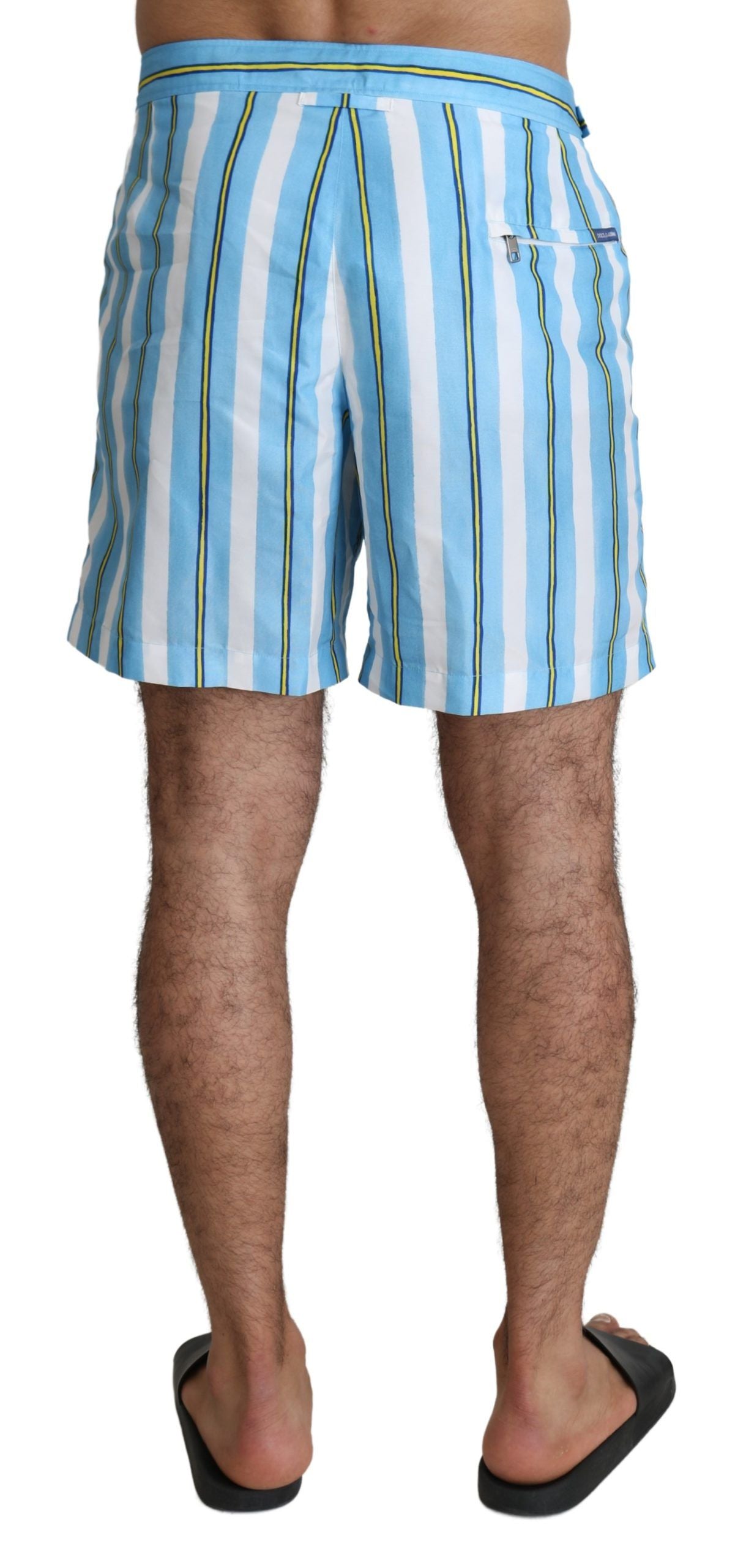 Dolce &amp; Gabbana Elegance striped swim shorts