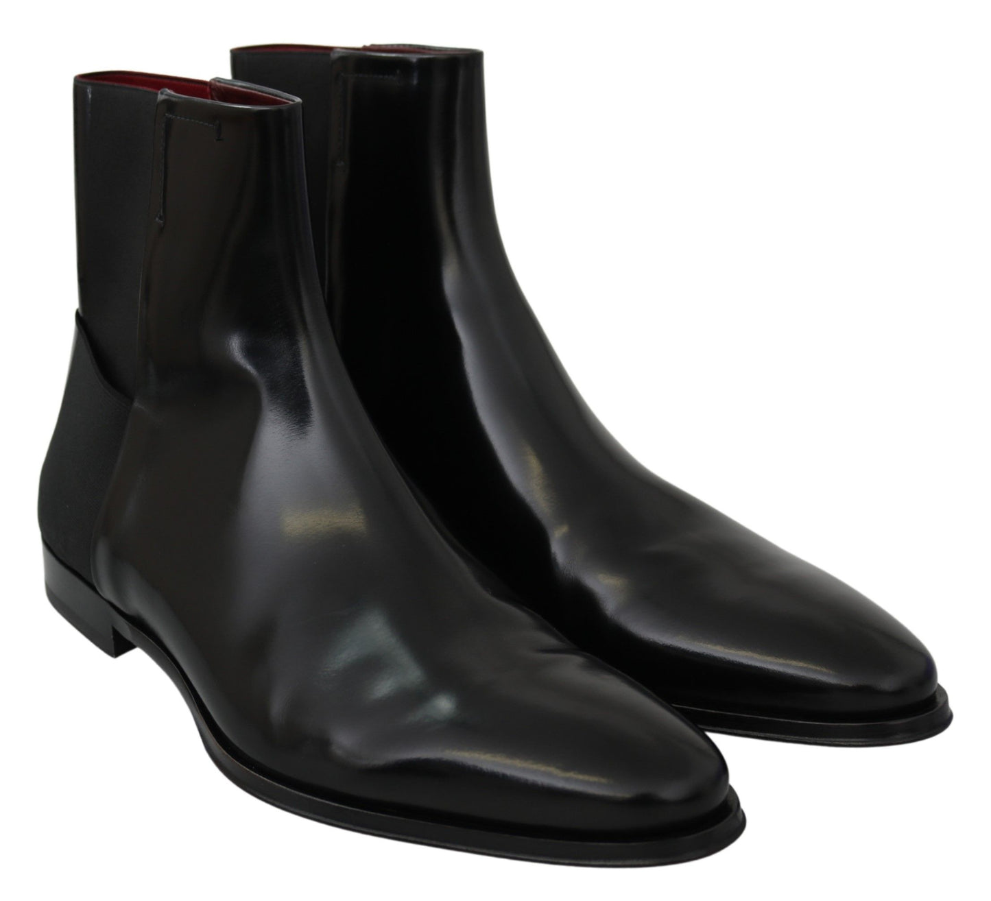 Dolce &amp; Gabbana Elegant Chelsea boots in black leather