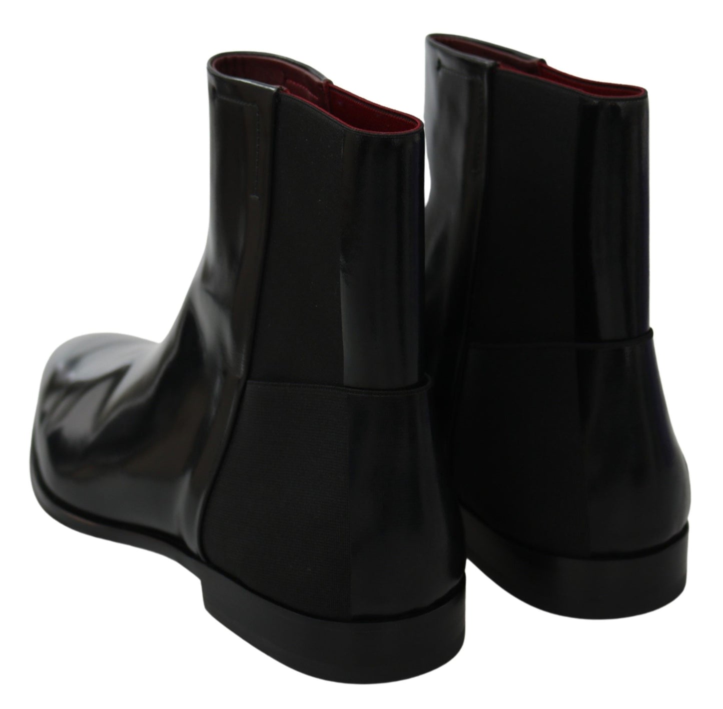 Dolce &amp; Gabbana Elegant Chelsea boots in black leather