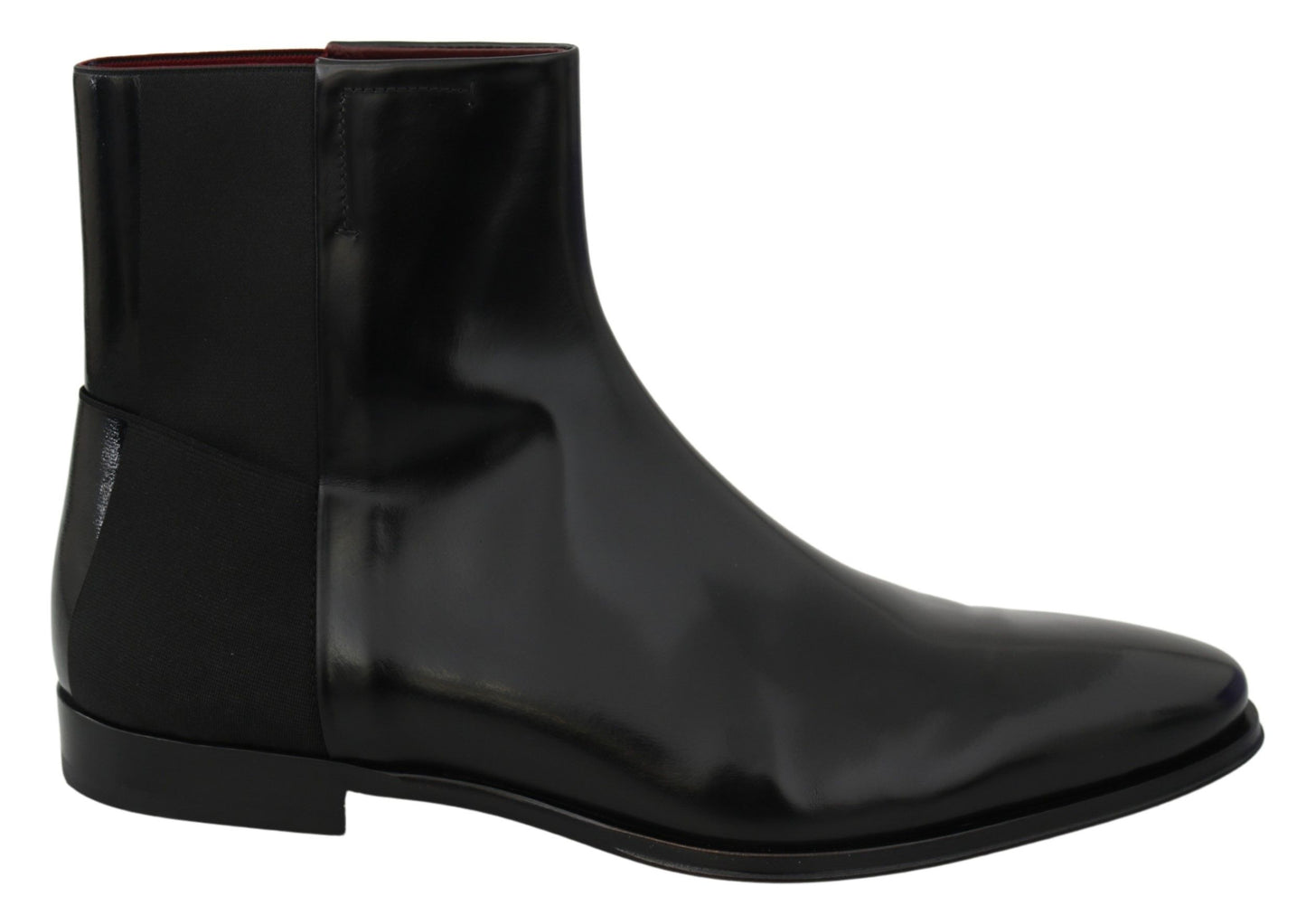 Dolce &amp; Gabbana Elegant Chelsea boots in black leather