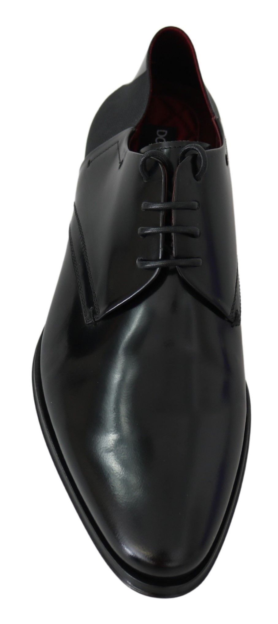 Dolce &amp; Gabbana Elegant Derby Shoes in Black Leather