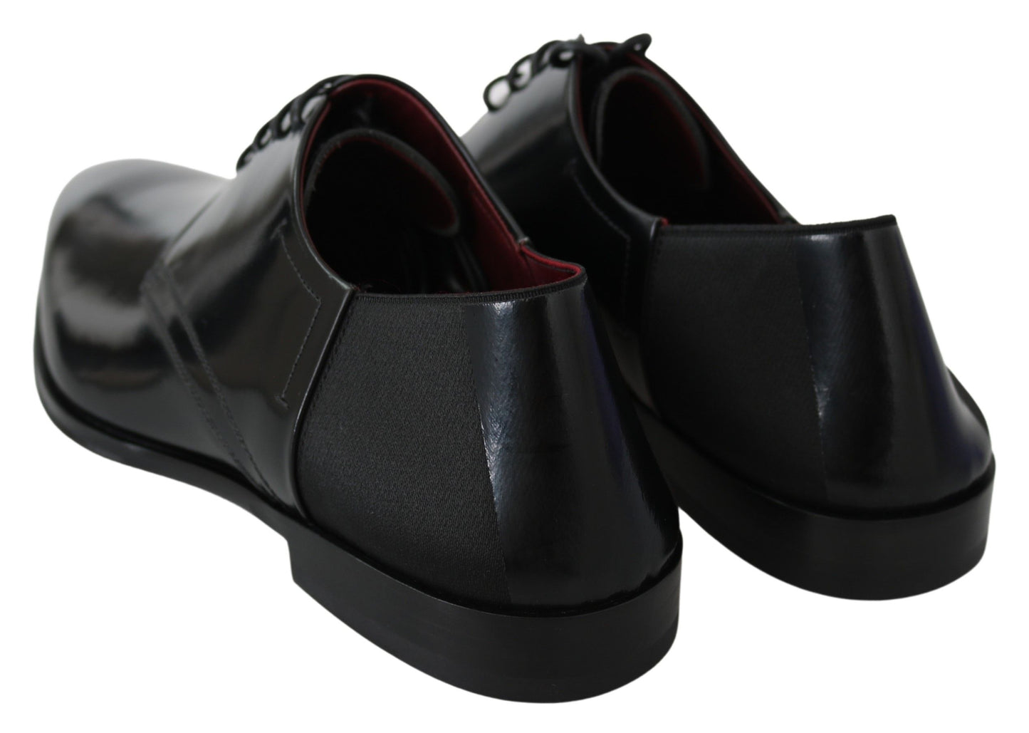 Dolce &amp; Gabbana Elegant Derby Shoes in Black Leather