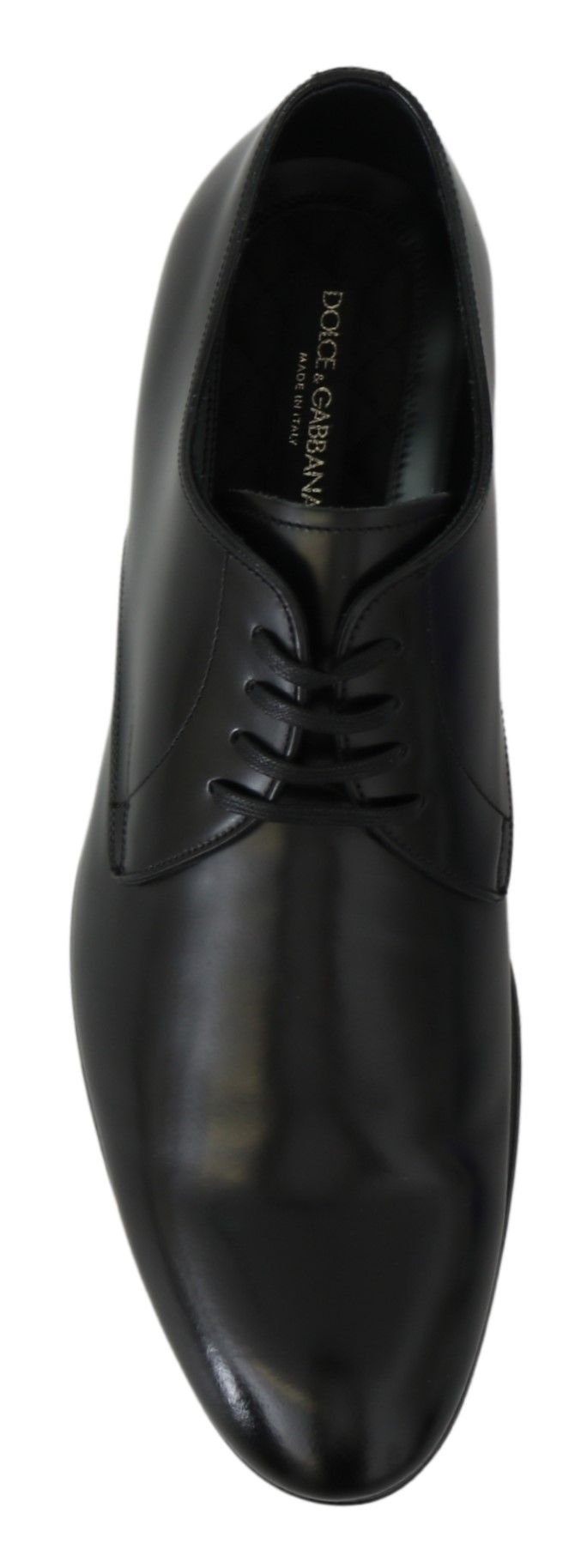 Dolce &amp; Gabbana Elegant Derby Shoes in Black Leather