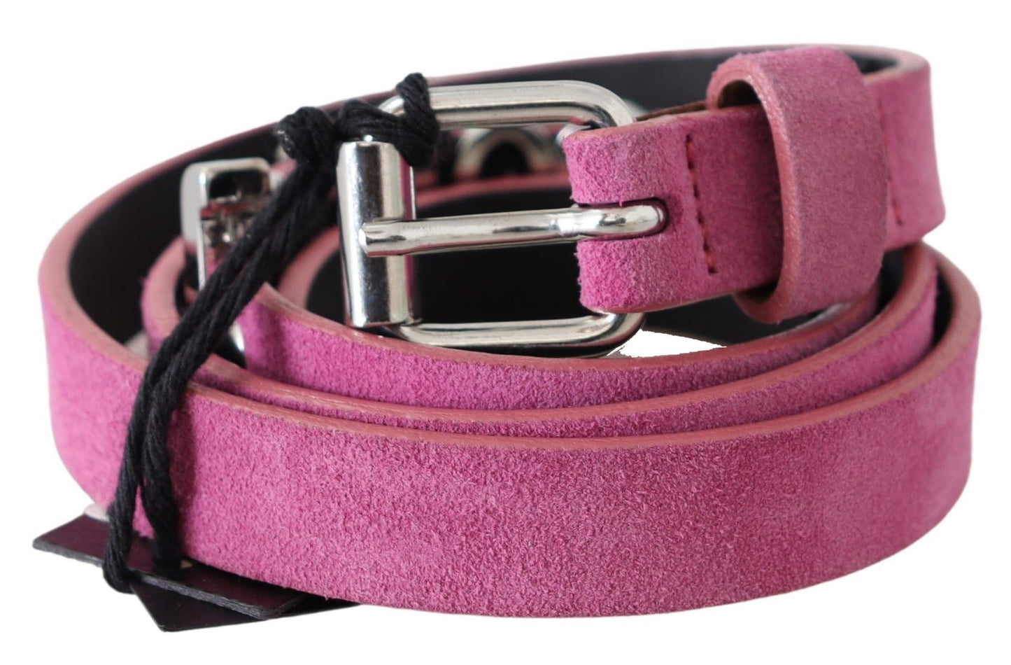 Just Cavalli Fuschia Pink Leather Belt