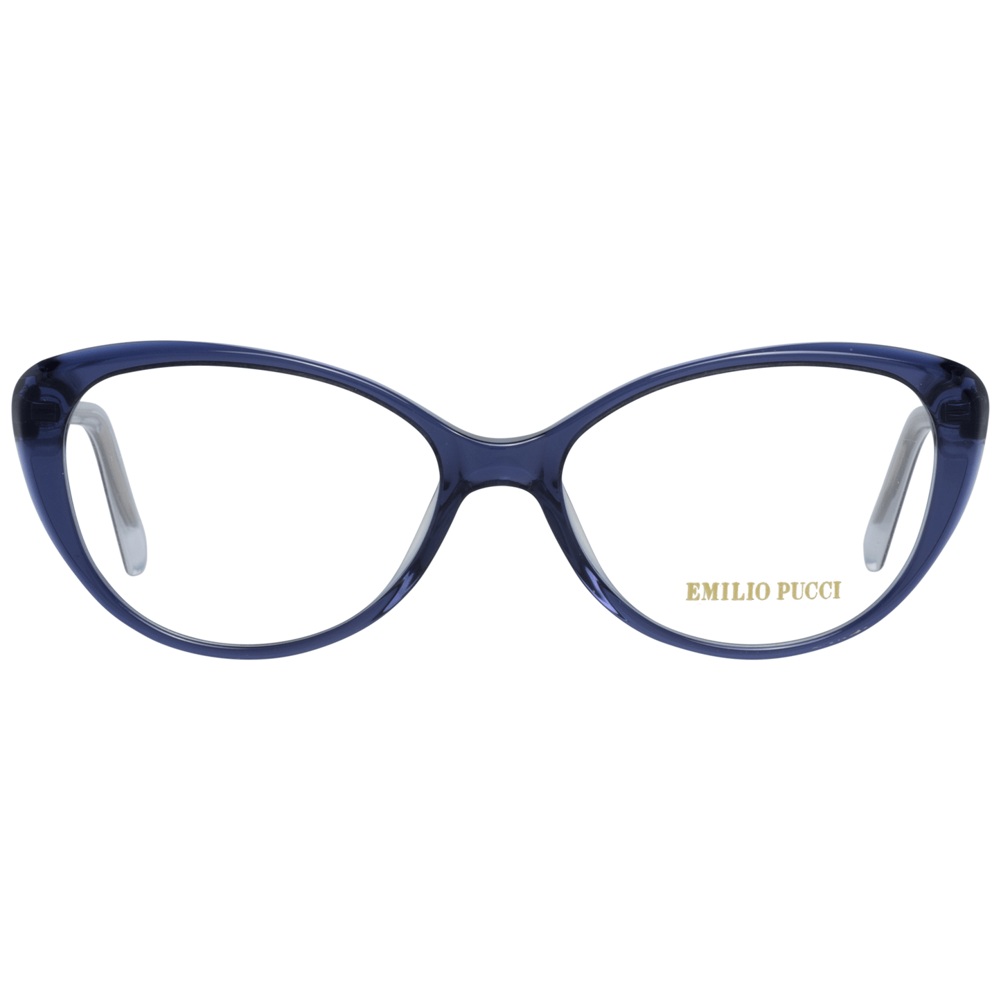 Emilio Pucci Chic blue designer ladies' glasses with full rim