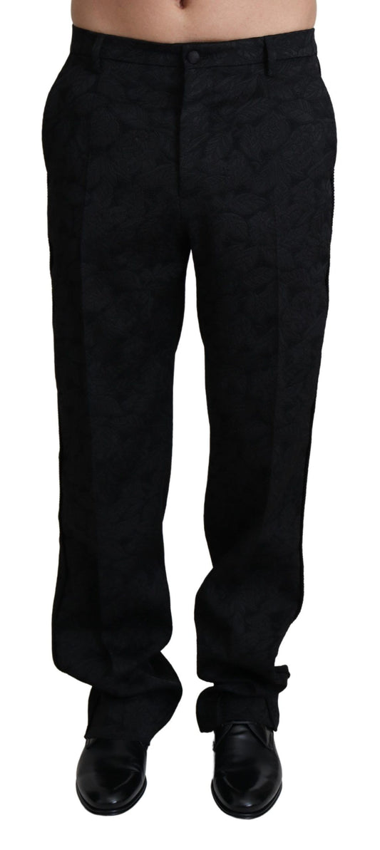 Dolce &amp; Gabbana Elegant black suit trousers for sophisticated style