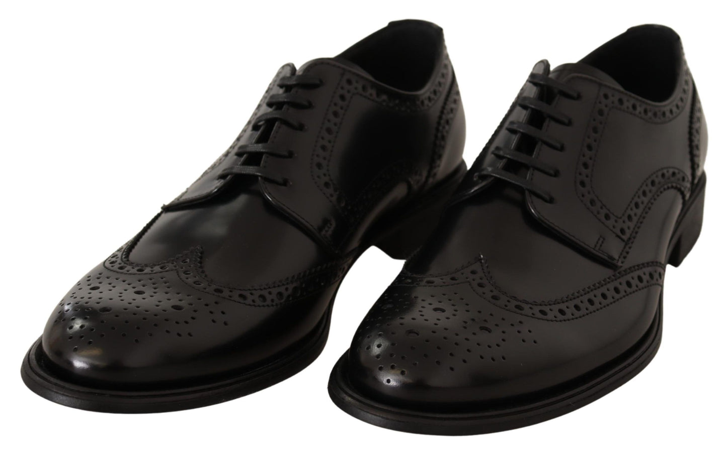 Dolce &amp; Gabbana Elegant Wingtip Derby Oxford Shoes