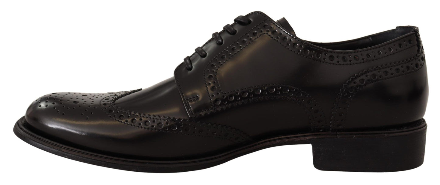 Dolce &amp; Gabbana Elegant Wingtip Derby Oxford Shoes