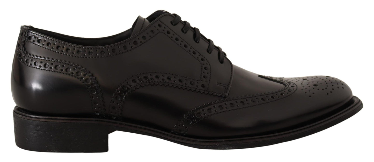 Dolce &amp; Gabbana Elegant Wingtip Derby Oxford Shoes