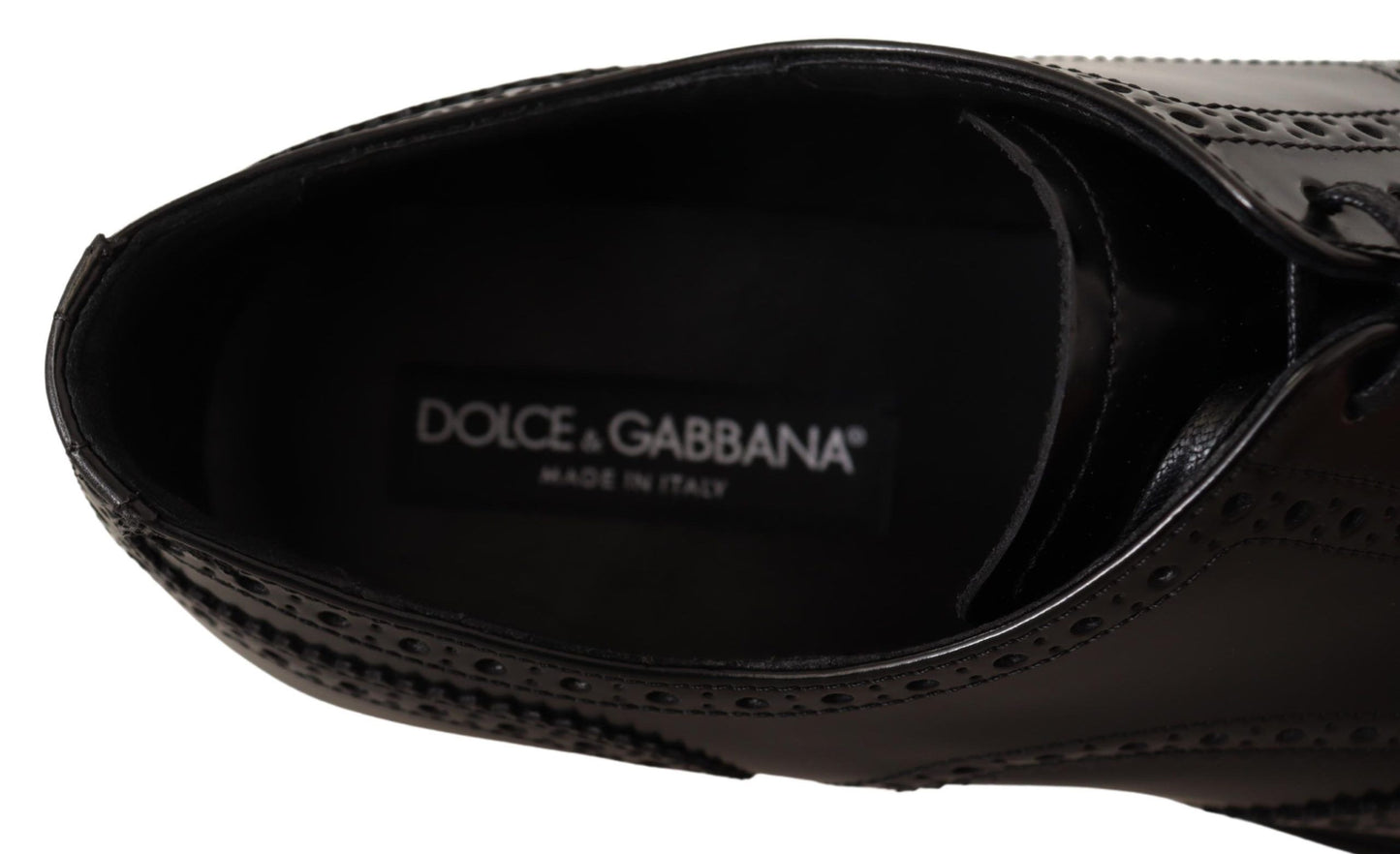 Dolce &amp; Gabbana Elegant Wingtip Derby Oxford Shoes