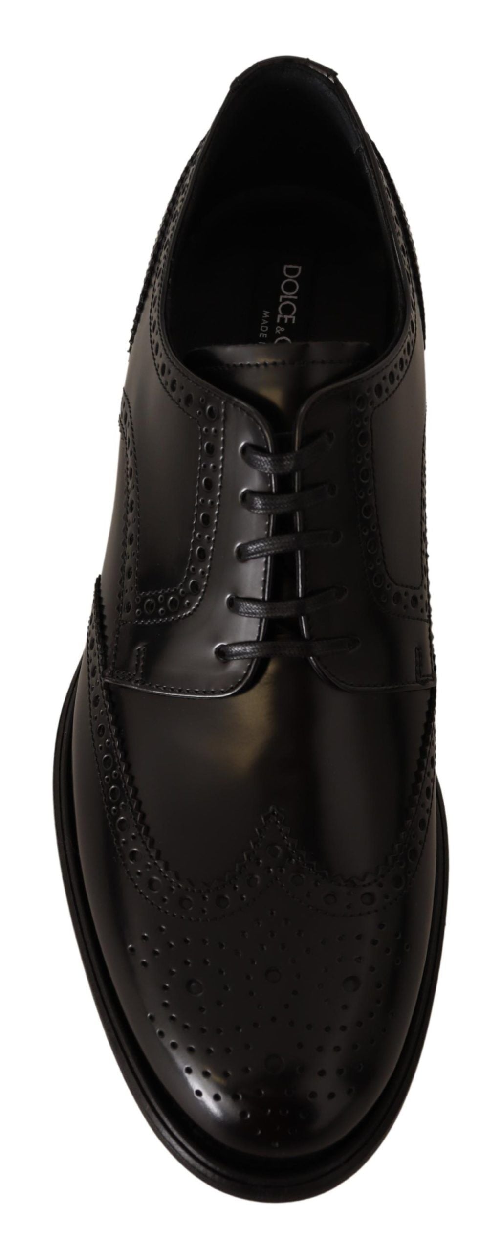 Dolce &amp; Gabbana Elegant Wingtip Derby Oxford Shoes