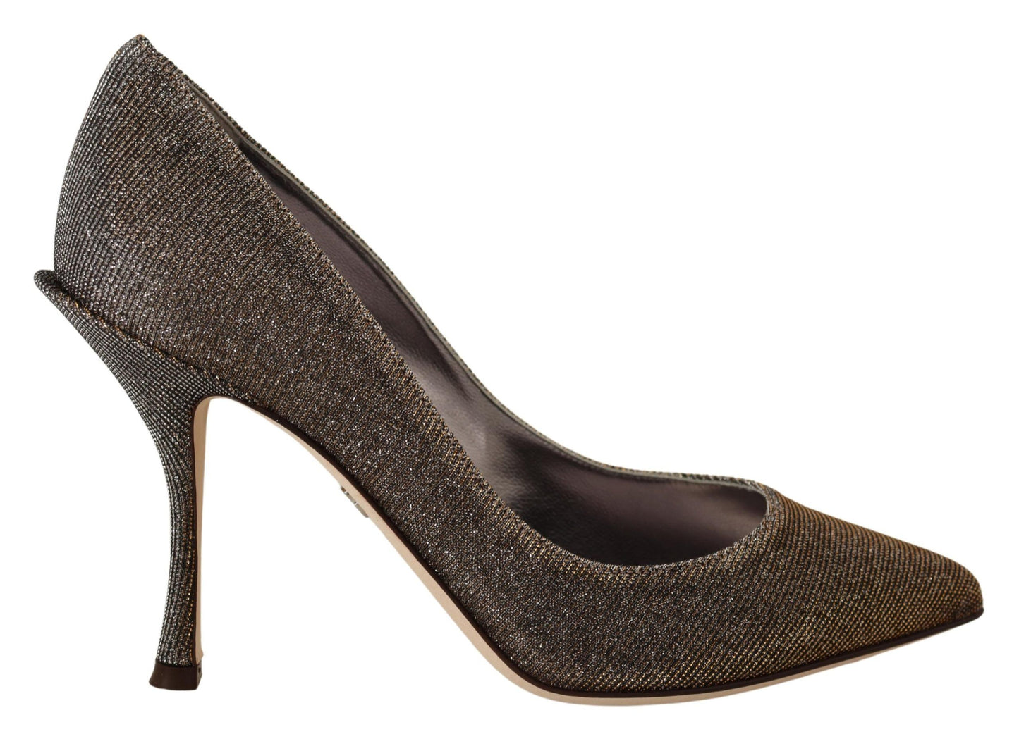 Dolce &amp; Gabbana Elegant Silver Heels Pumps Classic