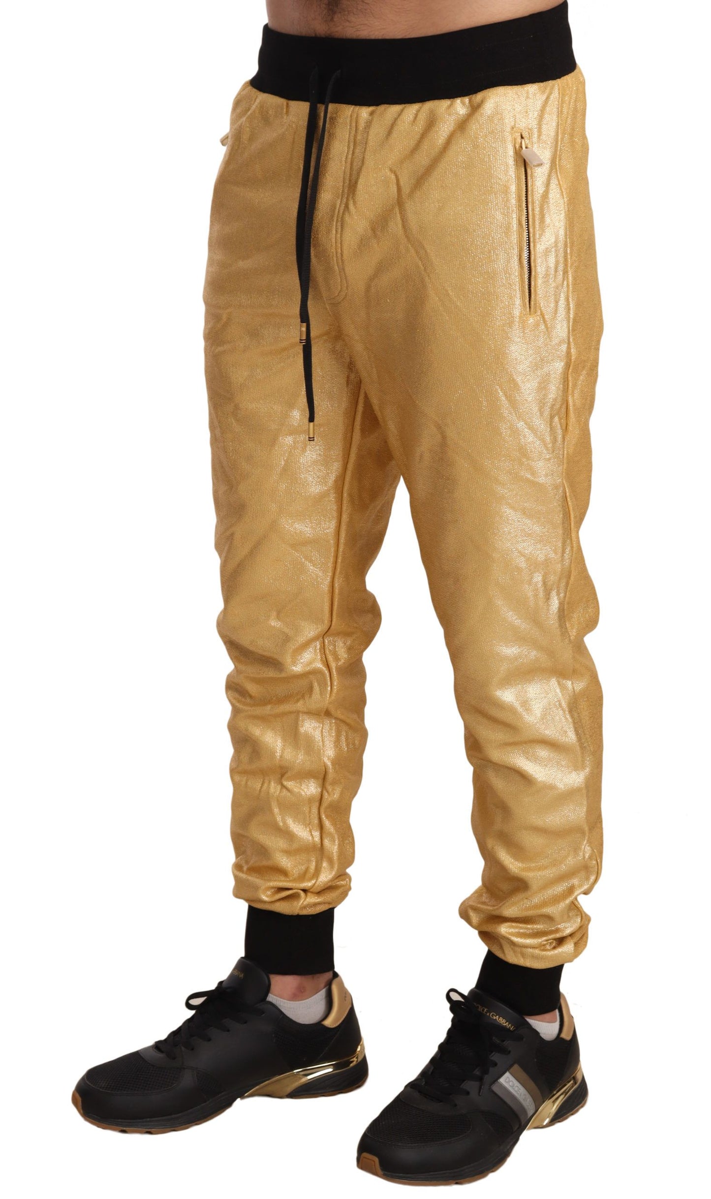 Dolce & Gabbana Gold Jahr des Schweins Sweatpants