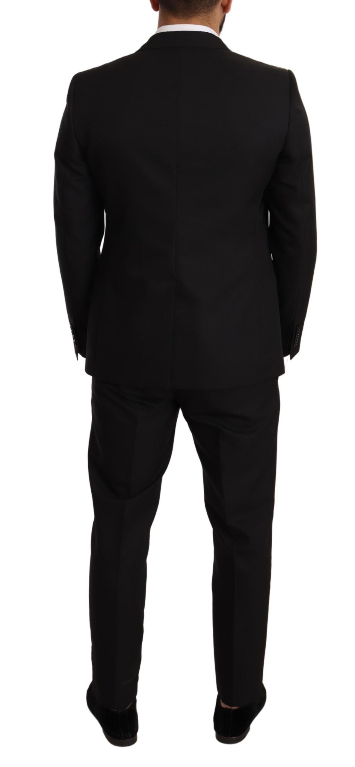 Dolce &amp; Gabbana Elegant Martini Slim Fit Suit Two Piece