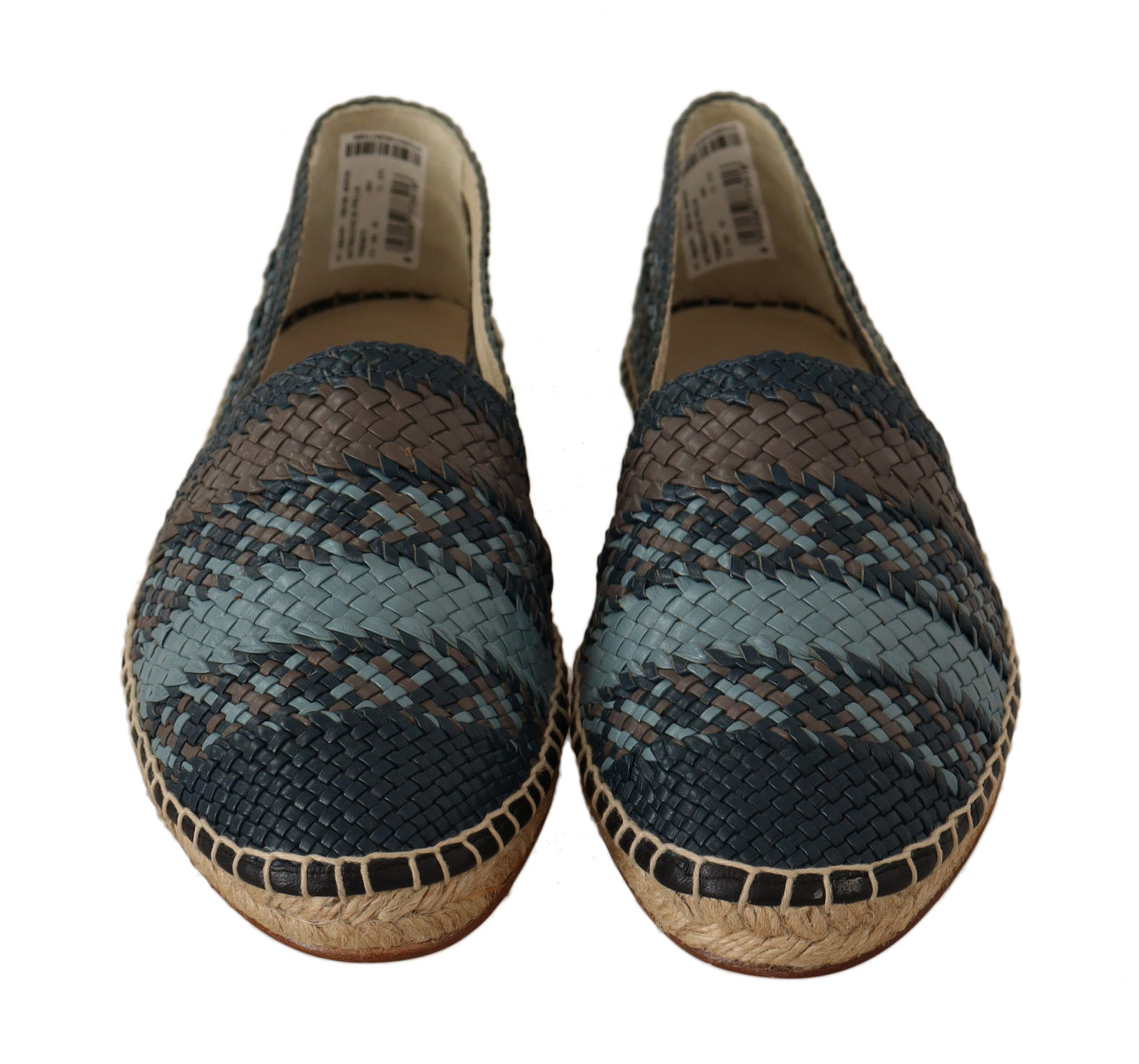 Dolce &amp; Gabbana Elegant espadrilles made of woven leather