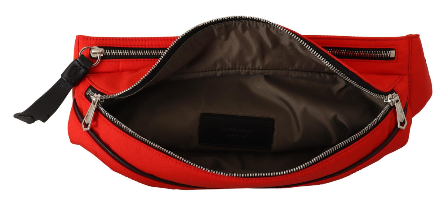 Givenchy Elegant large belt bag in red and black