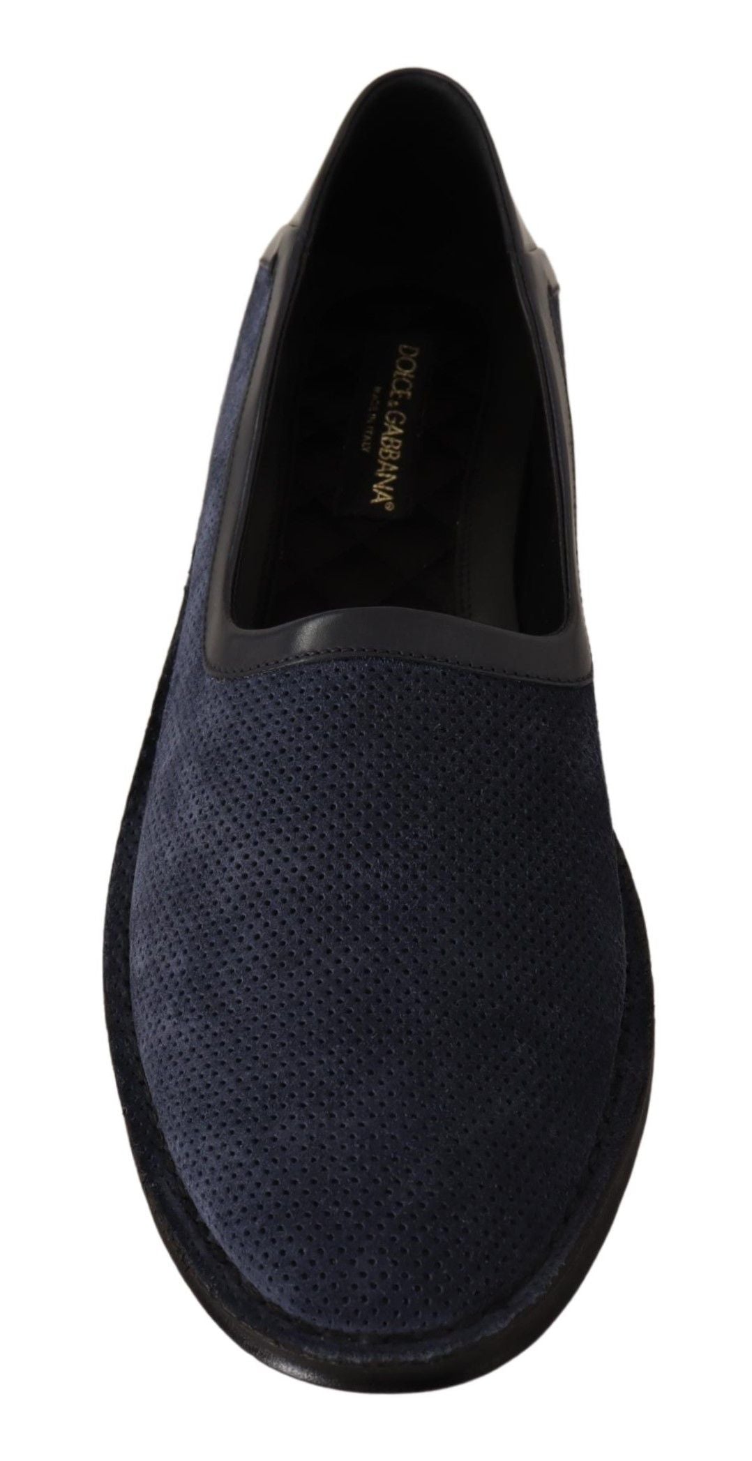 Dolce &amp; Gabbana Elegant loafers in perforated leather