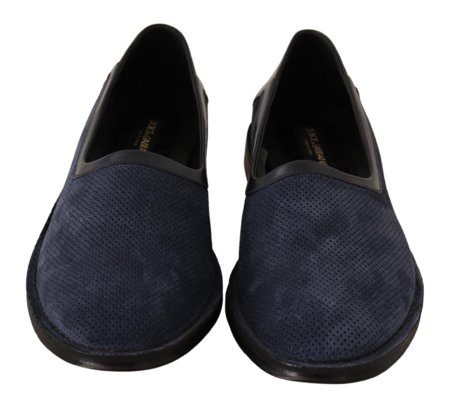 Dolce &amp; Gabbana Elegant loafers in perforated leather