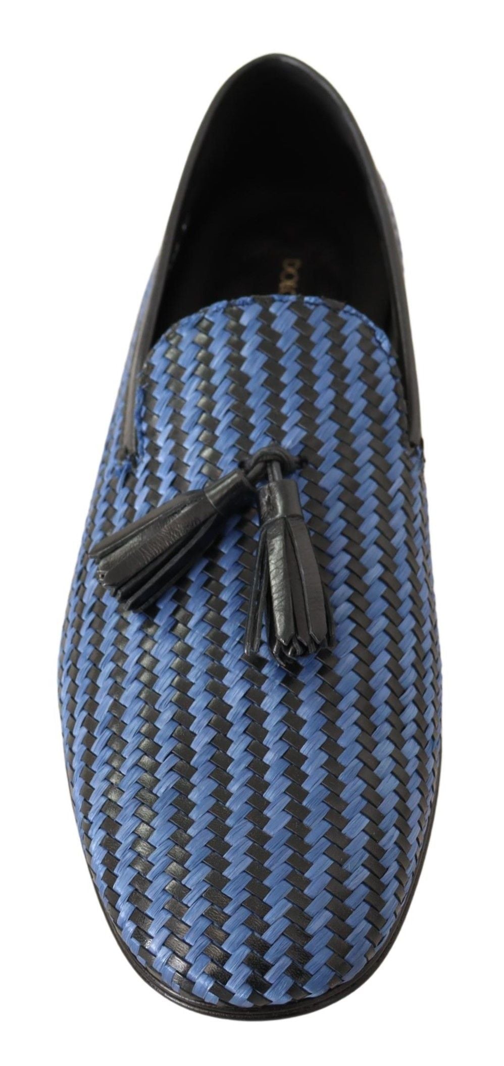 Dolce &amp; Gabbana Elegant loafers in woven leather