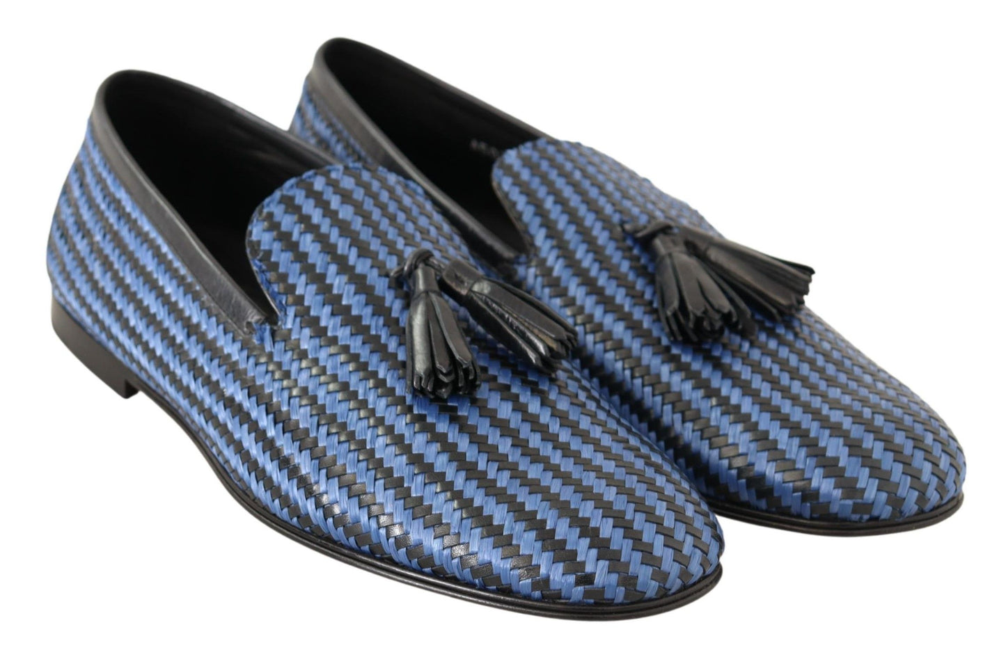 Dolce &amp; Gabbana Elegant loafers in woven leather