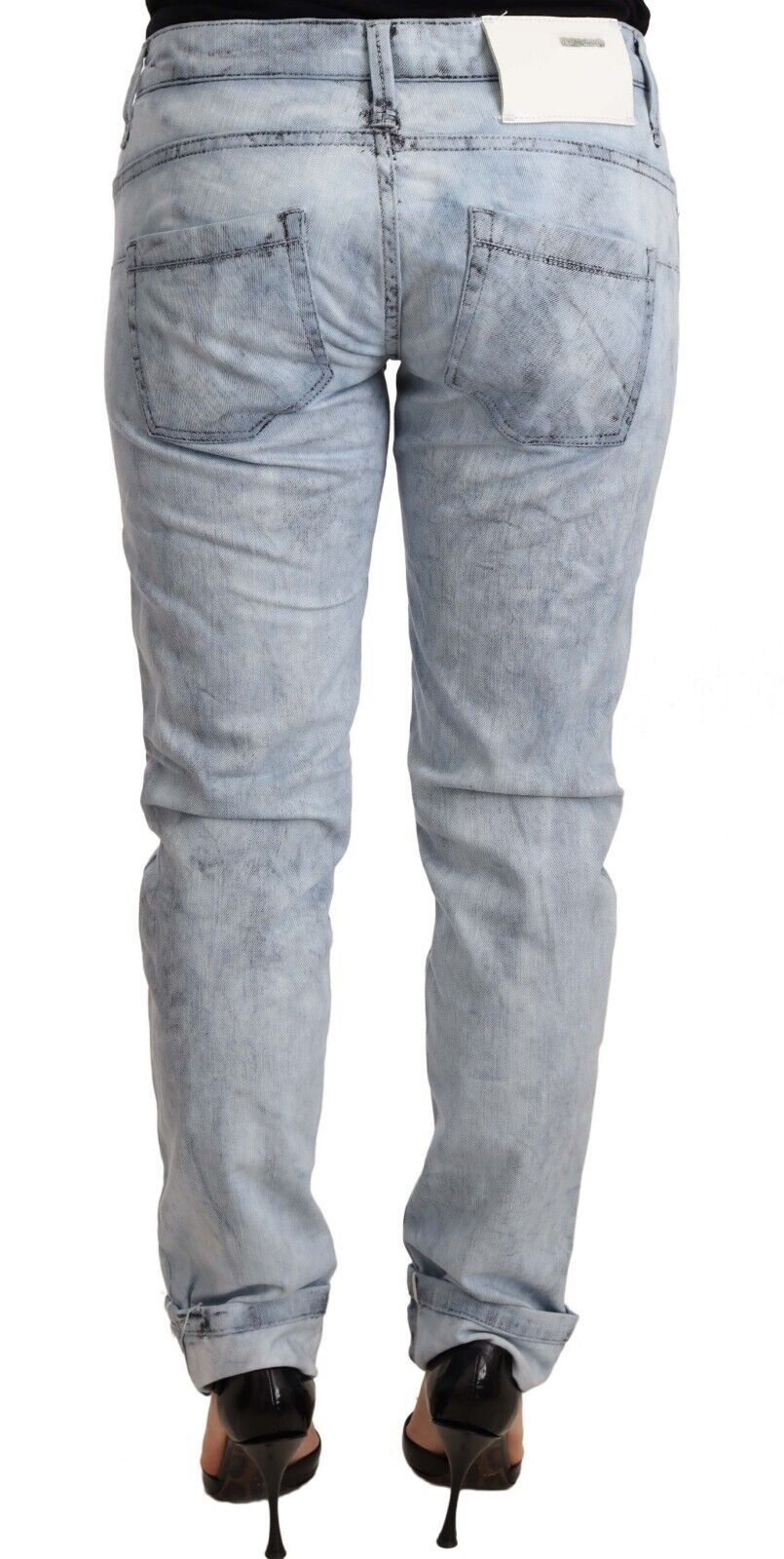 Eight Chic Light Blue Push Up Denim Jeans