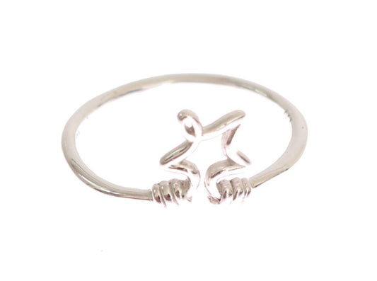 Nialaya Chic statement ring made of silver