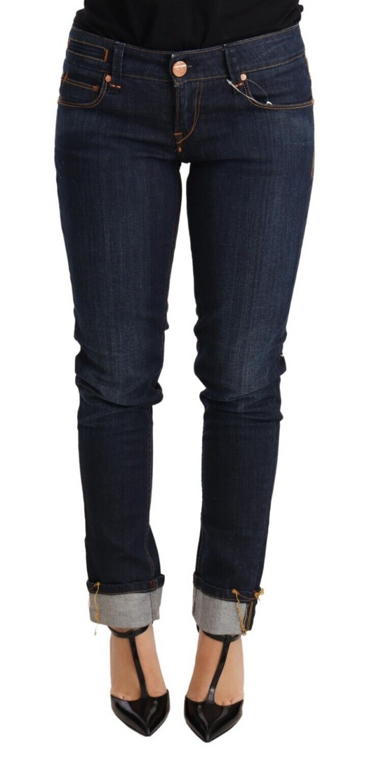 Acht Schicke Skinny Denim mit niedriger Taille