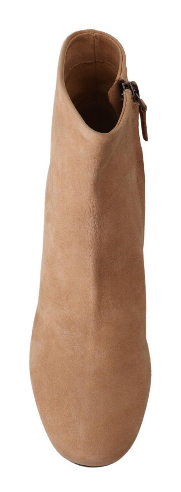 DEL CARLO Elegant beige leather boots