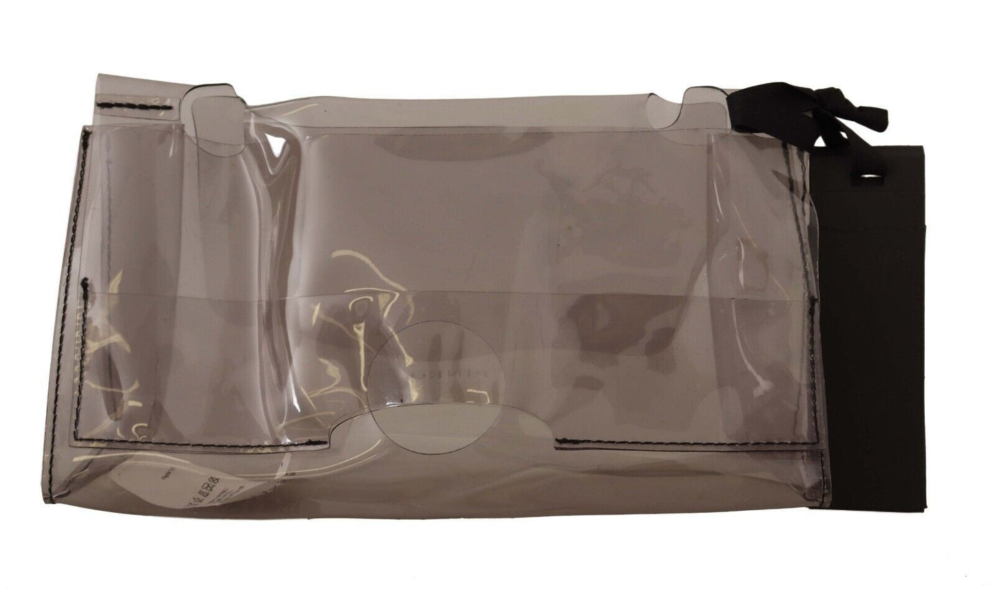 PINKO Chic transparent clutch for the elegant evening