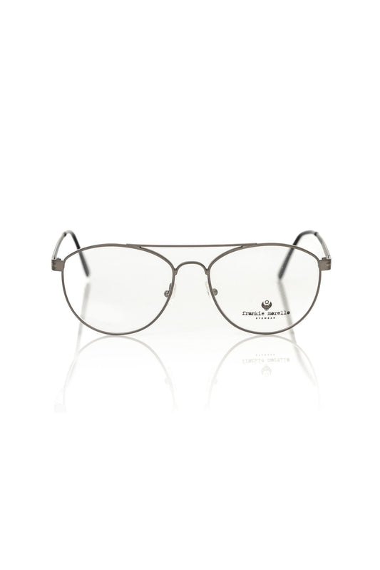 Frankie Morello Grey Metallic Unisex Frame