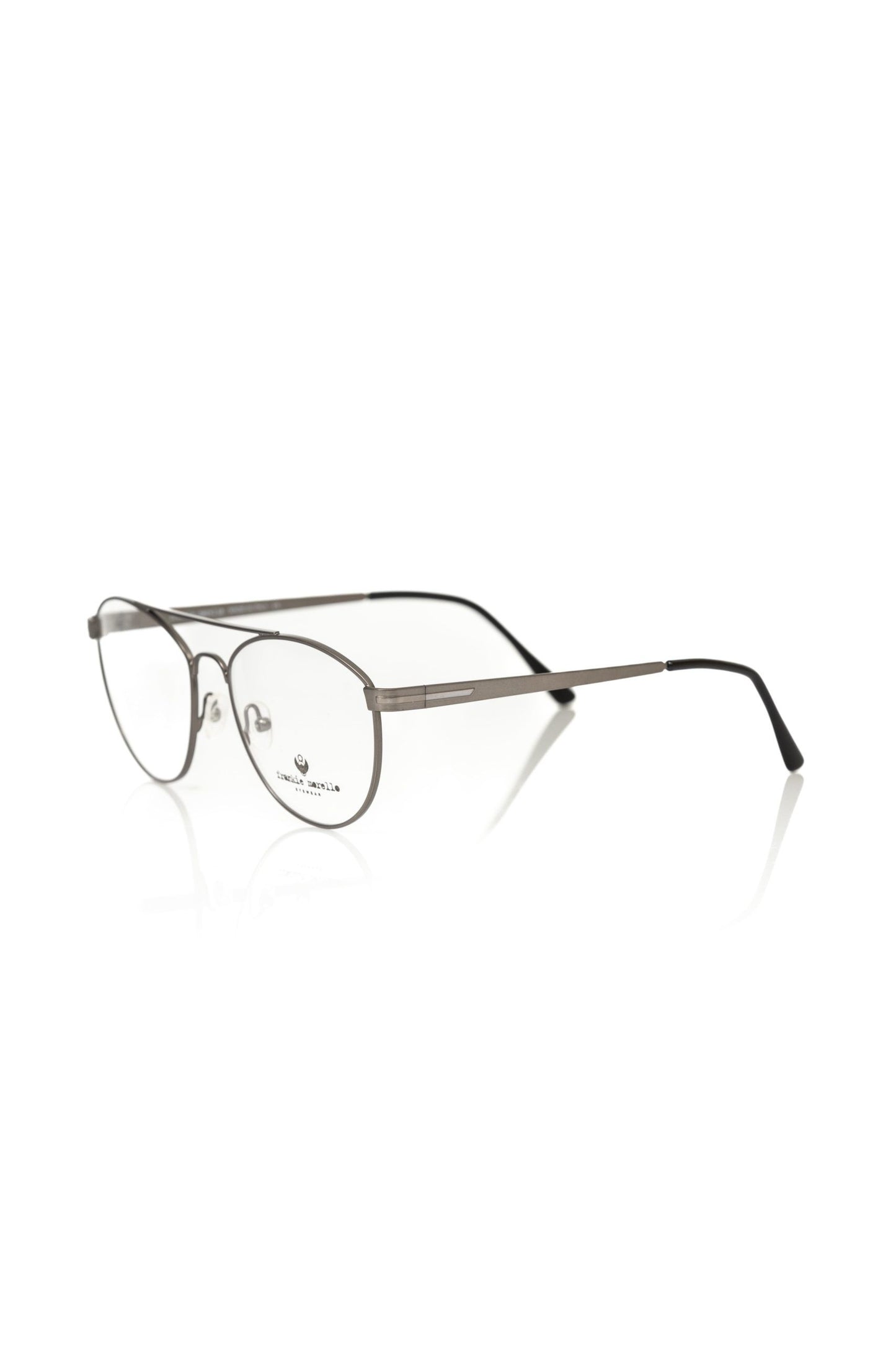 Frankie Morello Grey Metallic Unisex Frame