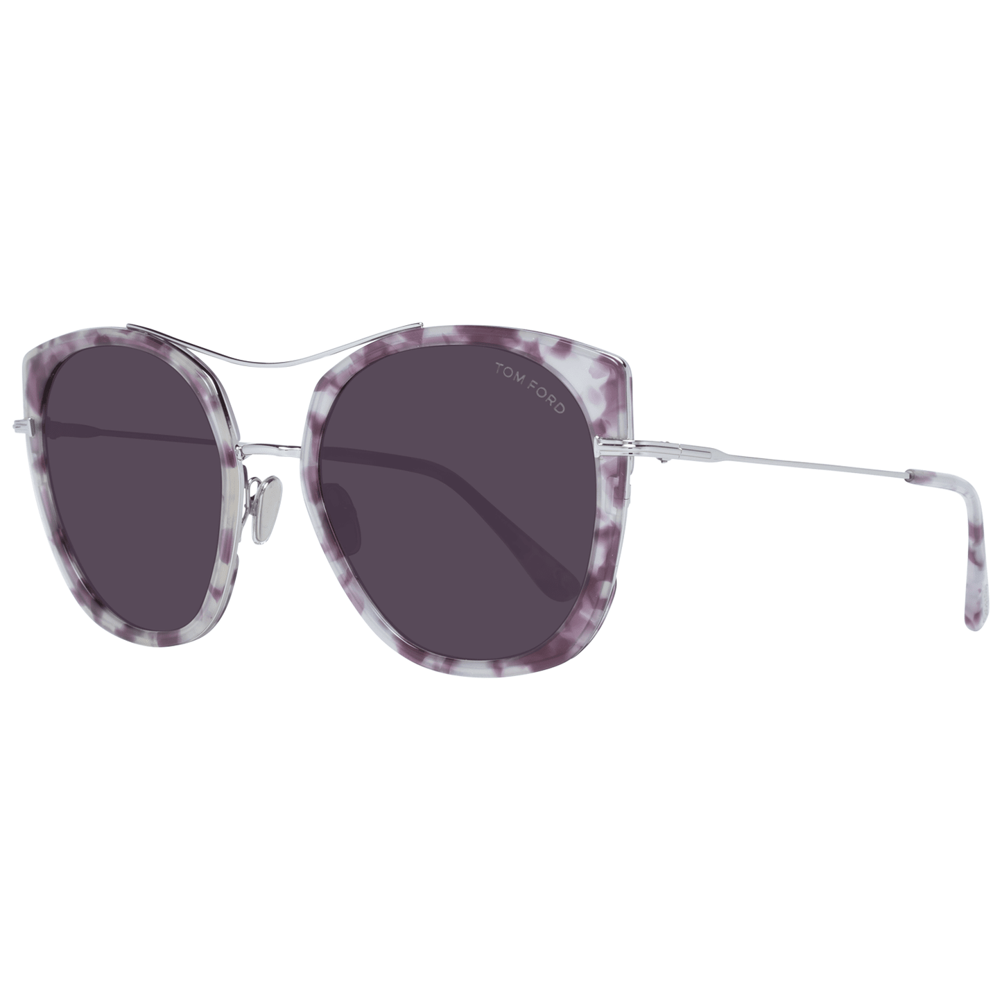 Tom Ford Silberne Frauen-Sonnenbrille