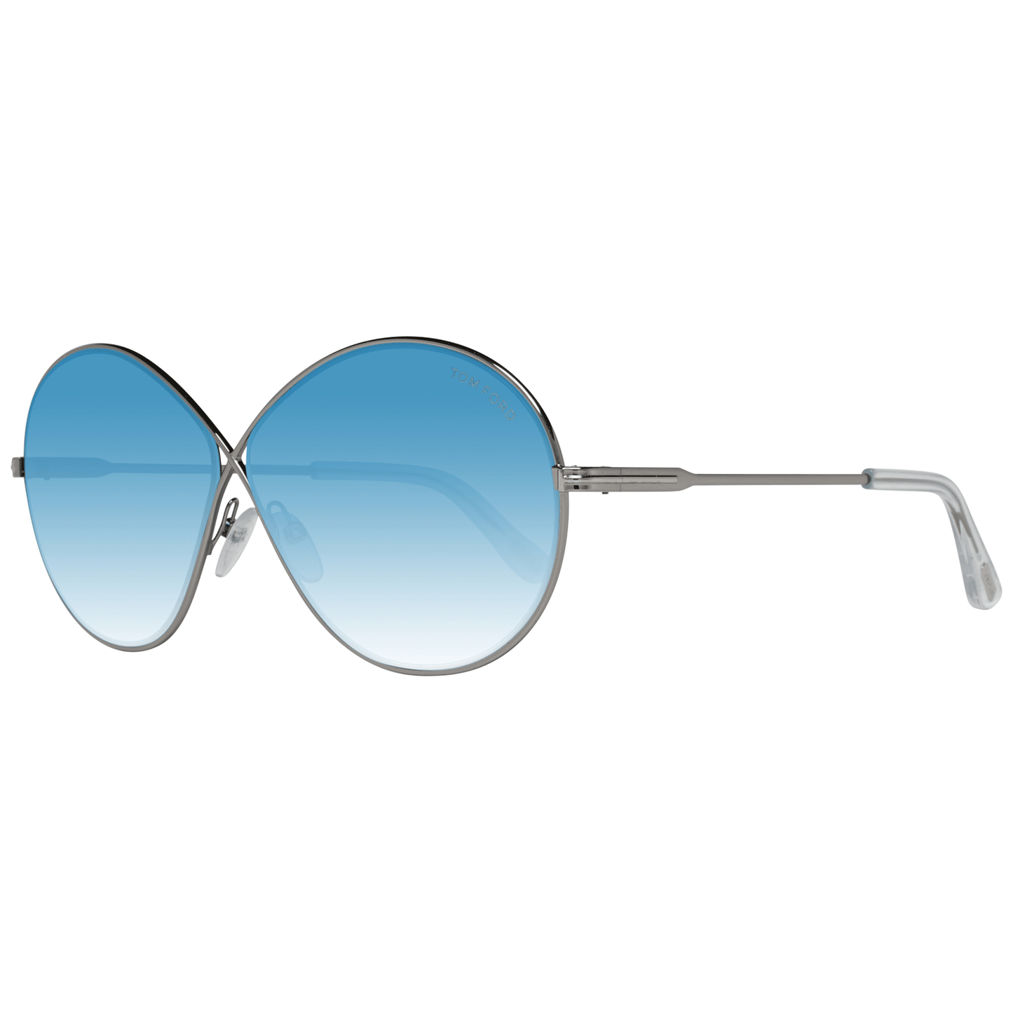 Tom Ford Silberne Frauen-Sonnenbrille