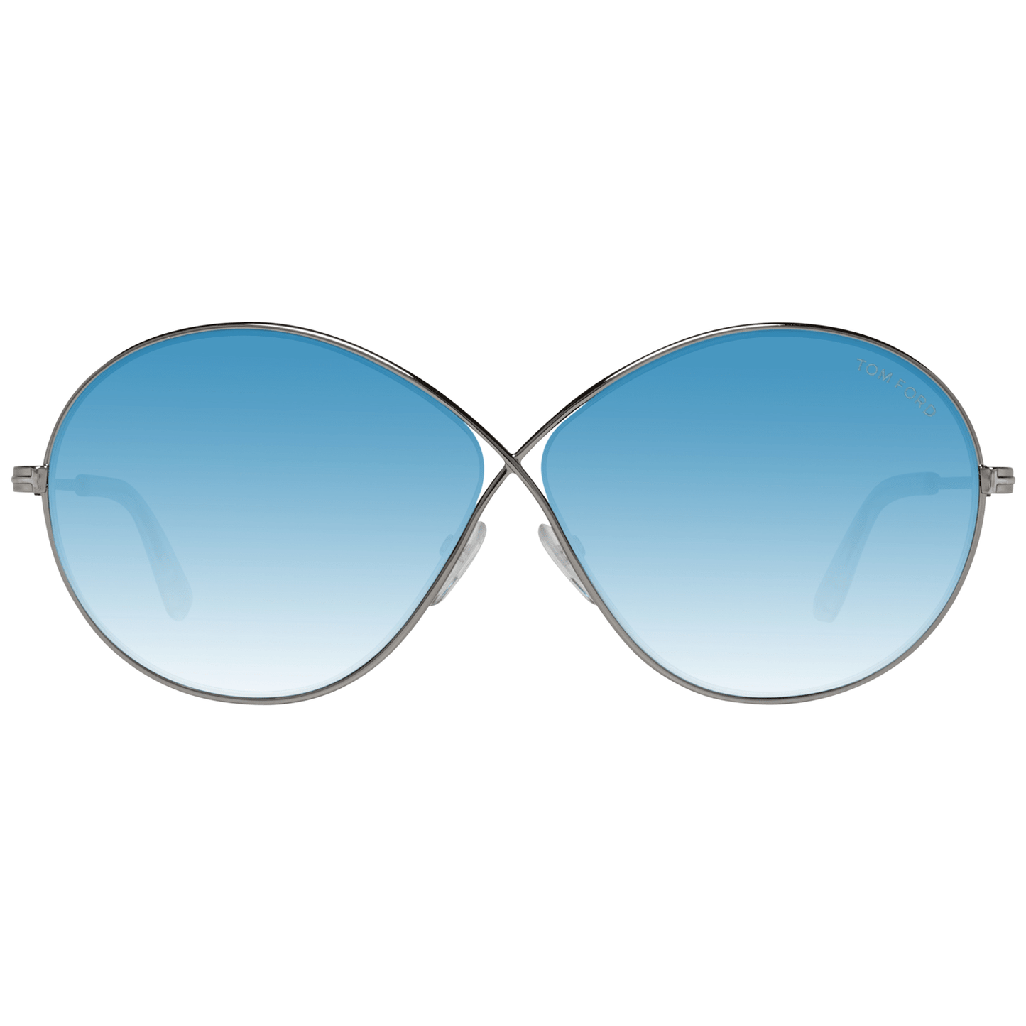 Tom Ford Silberne Frauen-Sonnenbrille