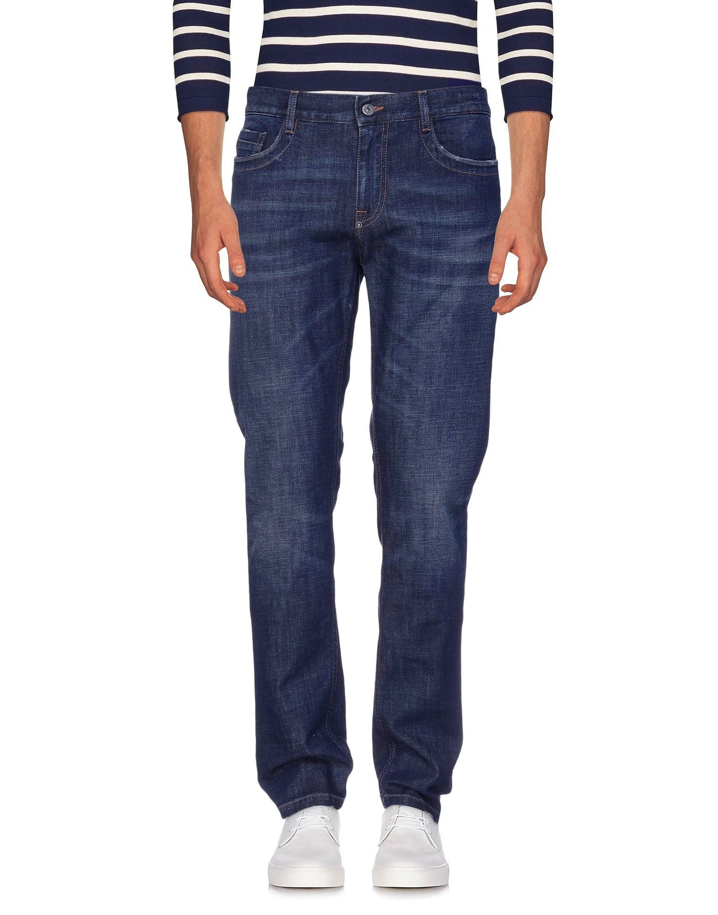 Bikkembergs Blue Cotton Men's Jeans