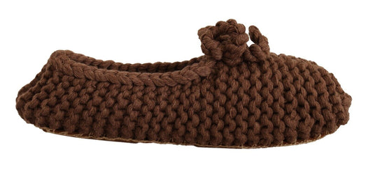 Dolce &amp; Gabbana Elegant ballerina flats made of wool knit